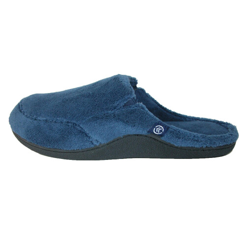 Isotoner Men's Microterry Open Back Clog Slippers 1
