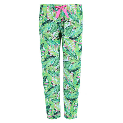 Mentally Exhausted Women's Hawaiian Notch Pyjama Set 2
