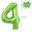 Baloane folie verzi Number4, 40 de inci (pachet de 4) 3