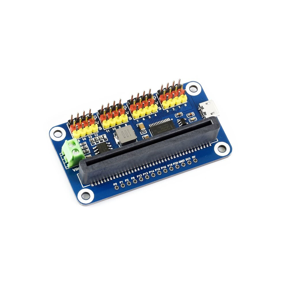 Servo Driver For Micro:bit 16-Channel Servo Driver Controller Expansion Board I2c Interface For Robot Accessories 6032841145842