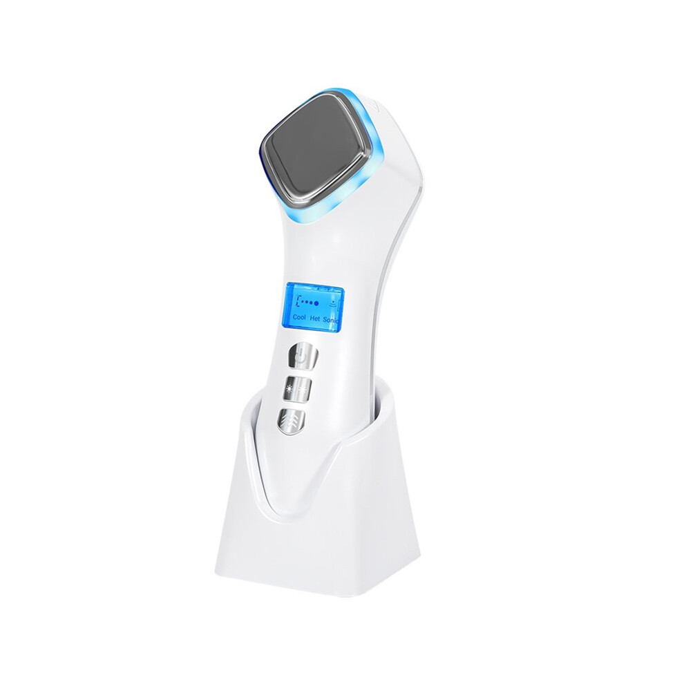 Light Led Cmh Face Lift Skin Rejuvenation Vibration Facial Massager With Hot Cold Function Tightening Beauty Equipment