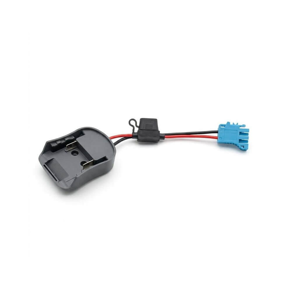 Brecantia Power Wheels Diy Adapter Wire Harness Connector With Fuse Holder For 18V Battery For Peg-Perego Ride- Toys