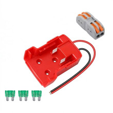 Power Wheels Adapter für  18V Lithium-Akkus, DIY-Akkuadapter-Halterung für  18V