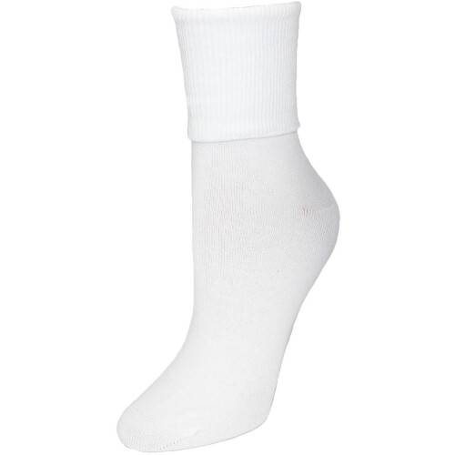 Jefferies Socks Women's Plus Size Cotton Turn Cuff Sock 2