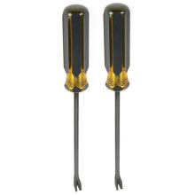 2PCS Upholstery Puller Tool with V Shaped for Effortless Tack and Staple Lifting