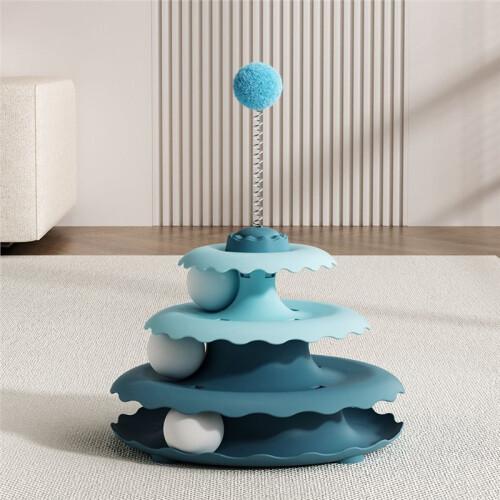 Track Cat Toy Cat  Tower 1