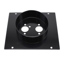 40-mm-Dieselheizungs-Montageplatte für Focus 05-08, Focus C-Max 03-07, 08-12, Schwarze Edelstahl-Turmplatte