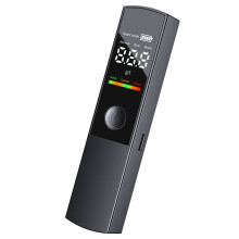 Digitale Alcoholtester, Oplaadbaar, Draagbaar, Contactloze Ademalcoholanalysator met Luchtblaasfunctie