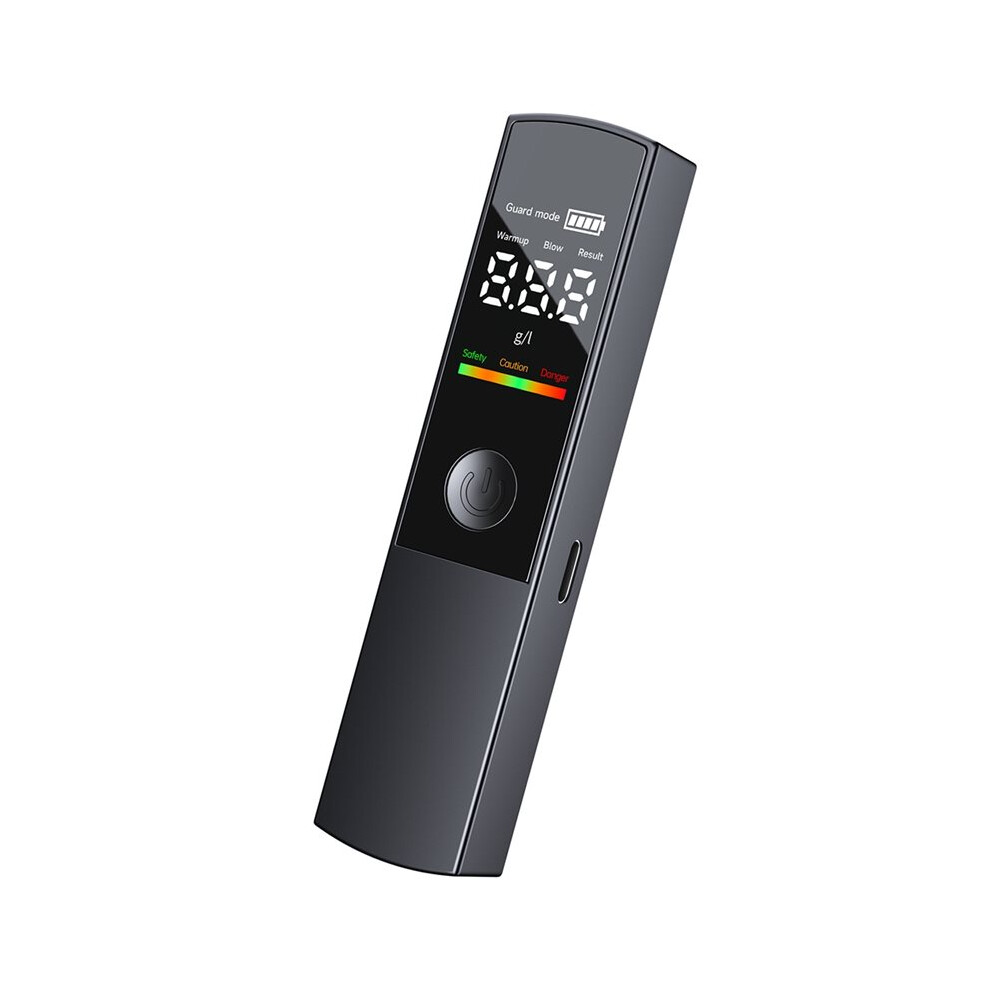Digital Alcohol Tester Rechargeable Portable Driver Breathalyzer Non-Contact Breath Alcohol Analyzer Air Blowing 6032911672766