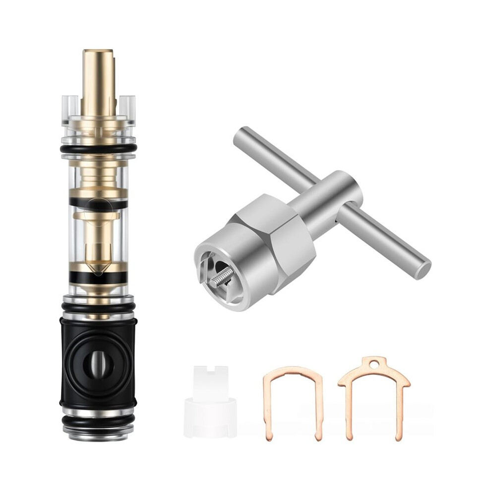 1225 Replacement Cartridge With 104421 Removal Tool, For Moen 1225/1225B,For One Handle Bathroom Faucets/Showers 4711095329339
