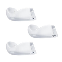 3 Pcs Nasal Cushion for DreamWear Supplied Soft Silicone Gel for CPAP Users M Size