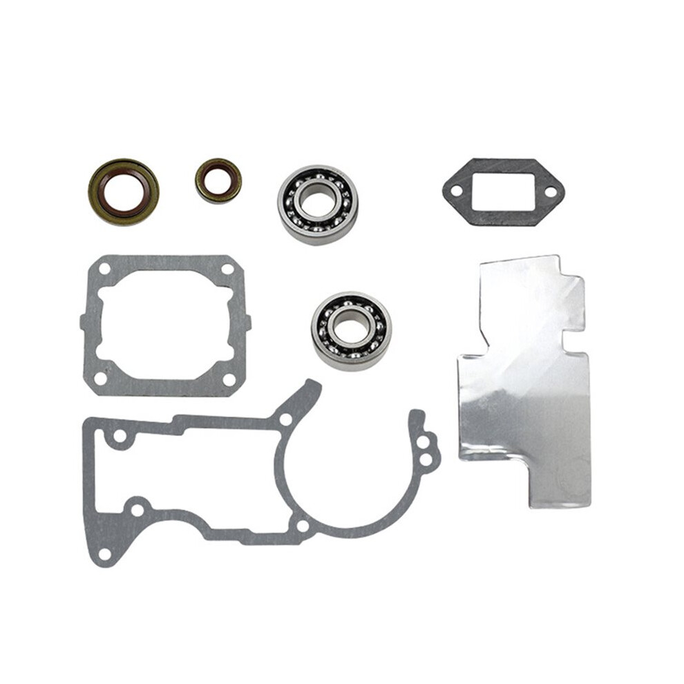 Chainsaw Crankshaft Bearing Kit Gasket Set Oil Seals Bearings Kit For Ms440 044 Chainsaw Replacement Parts 4713491888526