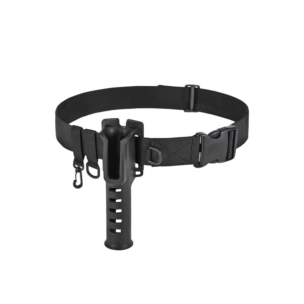 Photos - Climbing Gear Adjustable Fishing Rod Holder Waist Belt Fishing Pole Belt Hands Free Rod Holder for Shore Boat Kayak Surf Sea Fishing