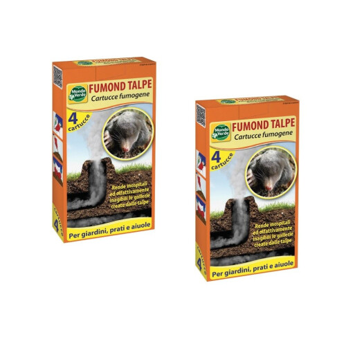 2x Fumond Talpe Smoke Bomb Professional Blind Mole Repellent 1
