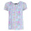 Elegant Emily Women's Patchwork Hearts Capri Set 3