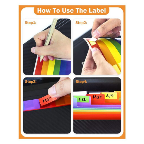 3X File Organizer Expanding File Folder, 13 Pockets , A4 Letter Size Paper Document Receipt Folder for Classroom, Home 2