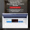 3 Phase Din Rail Voltmeter Ammeter with over/Under Voltage Current Limit Protection Self-Resetting Surge Protector 63A 6