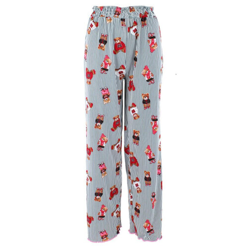 un-bearably cute Ladies Ruffle Tank Teddy Bear Pyjama Set 1