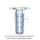 20 StüCk Universal-Wasserfilter PP-Baumwollfilterkartusche Sedimentwasserfilter Polypropylen-Material, 1 Mikrometer 5