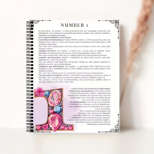 Numerology Grimoire Pages: Beginner'S Guide  Home Interesting Magic Book for Home 2