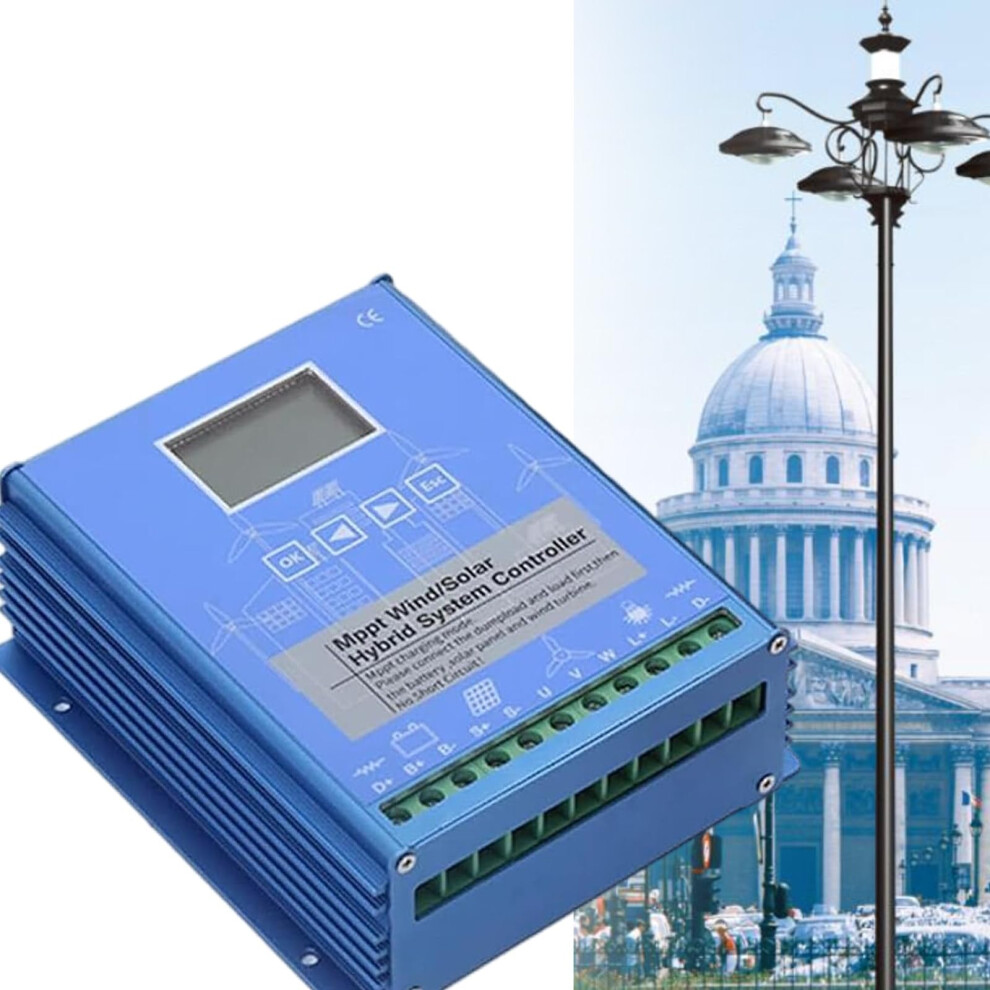 15000W Mppt Wind Solar Hybrid Charge Controller 12V 24V 48V With Lcd Display For Off Grid System 9310869813705