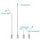 For Straight Side Spray Multi-Function Cleaning Needle High Pressure Water Gun Nozzle Adjustable Elbow 1/4 Quick Connect 7