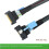 Cabo Extensor PCI-e 5.0  Cool  IO MCIO de 0,5 M com Conector Macho de 74 Pinos (MCIO 8i) 2