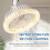 Ventilador de Teto Inteligente com Controle Remoto e Iluminação LED. Base Conversora E27. 3