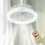 Remote Control Ceiling Fan with LED Lighting Ceiling Fan with Lights Remote Control E27 Converter Base 6