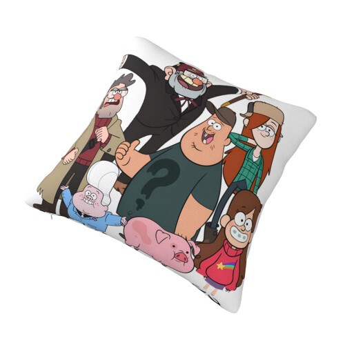 Gravity Falls dobbeltsidet plyspudebetræk med lynlås 2