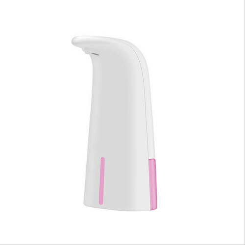 Automatic Foaming Soap Dispenser with Smart Infrared Sensor, Wall Mounted Touchless Hand Sanitizer, Pink