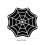 Halloween-Spinnennetz-Teppich, Plüsch-Gothic-Dekor 3