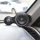 2set 3.5 Inch Car Midrange Speaker Base Car Horn Modified 3-Way Speaker Bracket Car 3-Way Frequency Mold Bracket 3