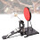 Electronic Bass Drum Trainer Red SelfLearning Practice Pedal for Beginners and Performance 1