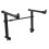 Double Tier Keyboard Stand Adjustable Height Universal Piano Rack Stable Space Saving Design 1