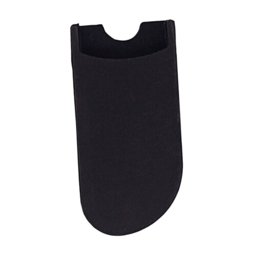 Ergonomic Black Saxophone Thumb Rest with Smooth Edge Comfort, Durable Low‑Profile Support for Practice and Performance
