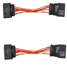 2X Adattatore per Connettore da 10 Un 14 Pin per Fari Allo Xeno HID per Auto per 1J0973835 1J0973737 Accessori per Auto