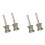 4 Pack Diamond Dog Nail Grinder Bits for Rotary Tool Fits for  and Many Others 1