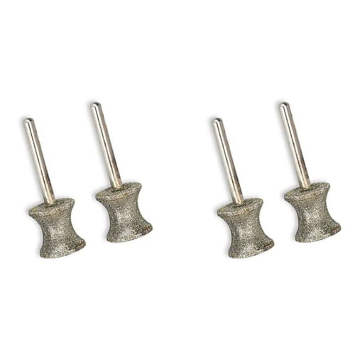 4 Pack Diamond Dog Nail Grinder Bits for Rotary Tool Fits for  and Many Others