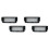 4x Car White 18-LED License Plate Light Number Light Replacement for  Veloster  2D  Soul 1