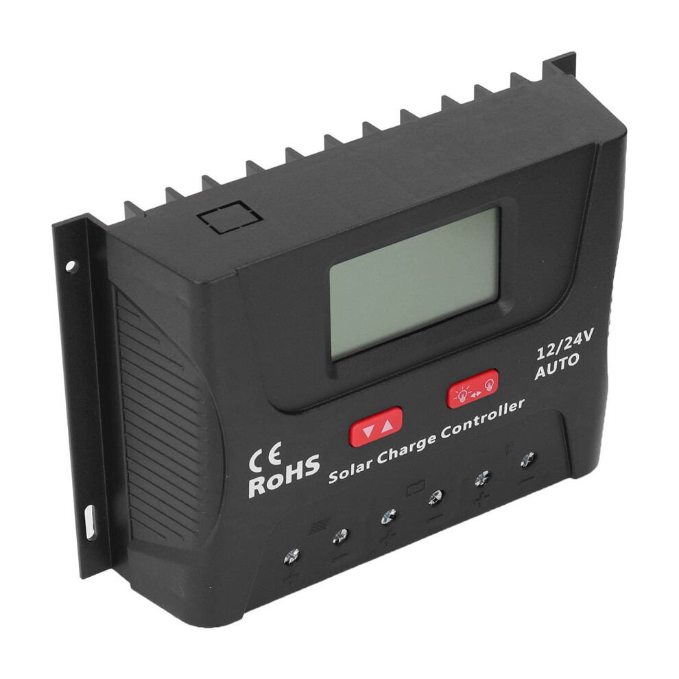 60A Pwm Solar Charge Controller With Lcd Display, Automatic Voltage Detection And Rj12 Port For Off Grid System 9330225809890