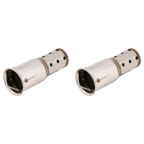 2X Universal 51mm Motorcycle Exhaust Muffler Pipe DB Killer Noise Sound Eliminator