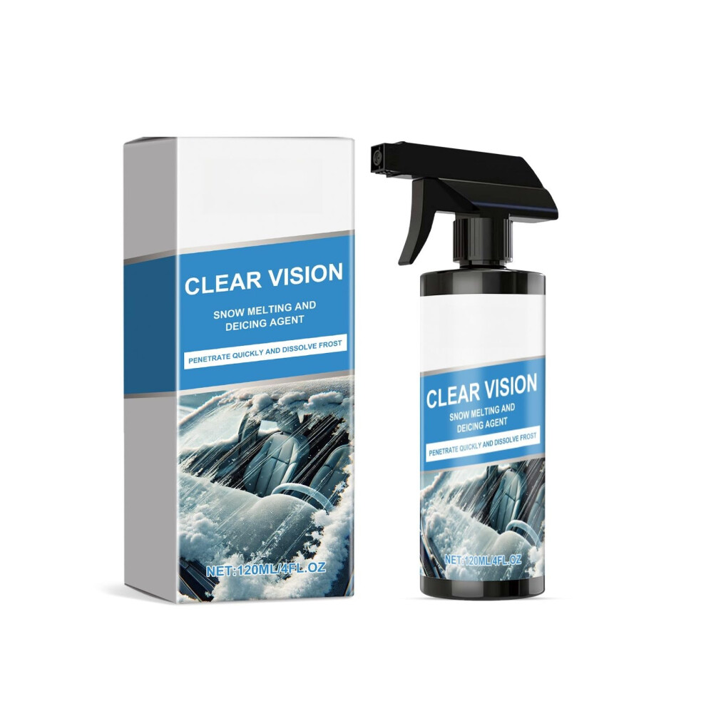 Car Windshield Deicer Spray Fastacting Formula For Ice And Snow Removal Clear Visibility 9310869814528