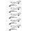 5X Exterior Door Handle for  Sentra 2013-2016 Maxima 2009-2014 Front Left Driver Exterior 12459871 806469N00A 1
