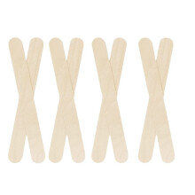200Pcs Wooden Sticks Stick 6inch Long X 3/4inch Wide Treat Sticks Ice Sticks for DIY Crafts