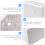 WiFi Router Wall Mount Holder with Cable Organizer, SpaceSaving Box for Clean Home Networking 4