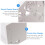 WiFi Router Wall Mount Holder with Cable Organizer, SpaceSaving Box for Clean Home Networking 5