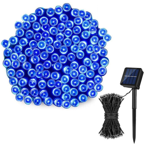 72ft200LED Solarne lampki ogrodowe, 8 trybów, IP65 1