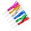 6-pack metalliska fransade visselpipor 4