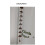 2X Rain Chains Metal Rain Chain Decorative Umbrella Rain Chain Bell Decor for Home,Replacement for Gutter Downspouts 2